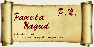Pamela Magud vizit kartica